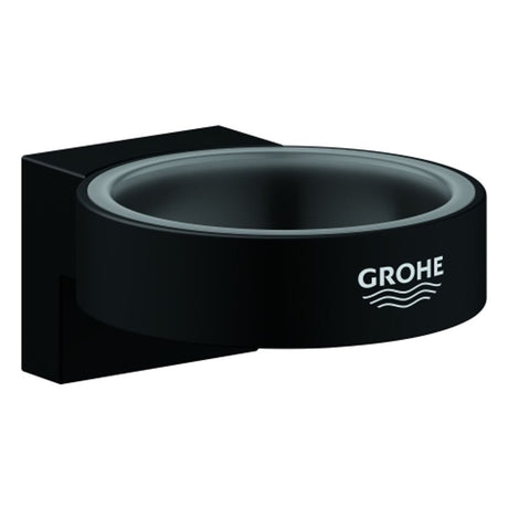 GROHE Halter Selection 41217 für Seifenspender/Glas phantom black, 41217KF0
