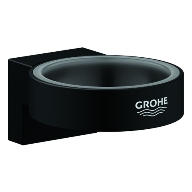 GROHE Halter Selection 41217 für Seifenspender/Glas phantom black, 41217KF0