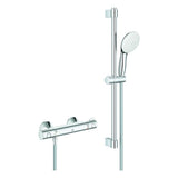 GROHE THM-Brausebatterie Grohtherm 800 34565_2 mit Brausegarnitur 600mm chrom, 34565002