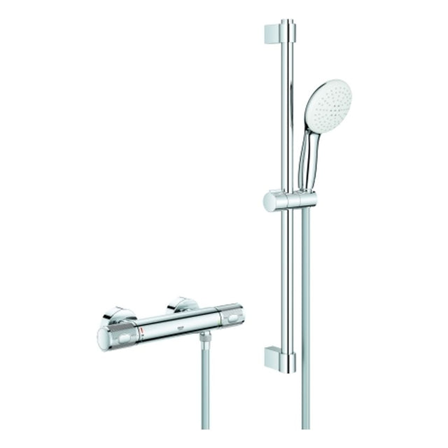 GROHE THM-Brausebatterie Grohtherm 1000 Performance 34834_1 Br.-grt. 600mm chrom, 34834001