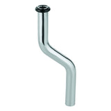 GROHE Urinal-Spülrohr 37040 200mm x 18mm Messing Kröpfung 50mm chrom, 37040000