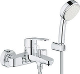 GROHE EH-Wannenbatterie Eurostyle C 33592_2 mit Wandhalterset chrom, 3359220A