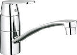 GROHE EH-SPT-Batterie Eurosmart C 32842 flacher Auslauf chrom, 32842000