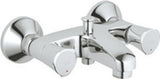 GROHE 2-Griff-Wannenbatterie Costa 25450_1 DN15 Wandmontage chrom, 25450001