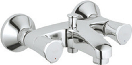 GROHE 2-Griff-Wannenbatterie Costa 25450_1 DN15 Wandmontage chrom, 25450001