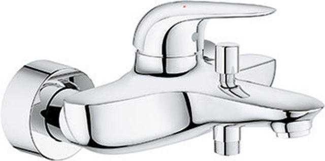GROHE EH-Wannenbatterie Eurostyle 23726_3 Wandmontage chrom, 23726003