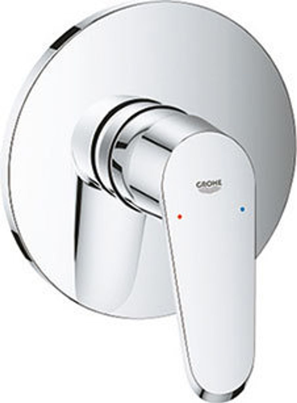 GROHE EH-Brausebatterie Eurodisc C 24055_2 FMS für Rapido SmartBox chrom, 24055002