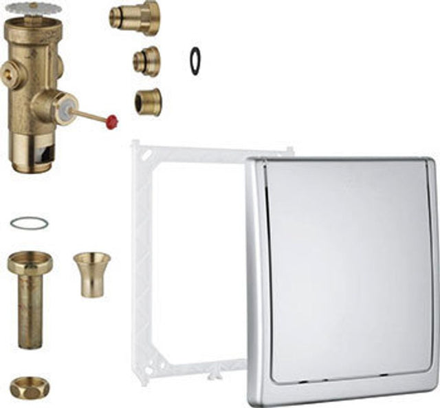 GROHE WC-Druckspüler 42901 Wandeinbau DN20 Austauscharmatur, 42901000