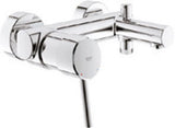 GROHE EH-Wannenbatterie Concetto 32211_1 für Wandmontage eigensicher chrom, 32211001
