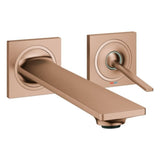 GROHE 2-L-WT-Wandbatterie Allure 19386_2 FMS Ausl. 212mm warm sunset gebürstet, 19386DL2