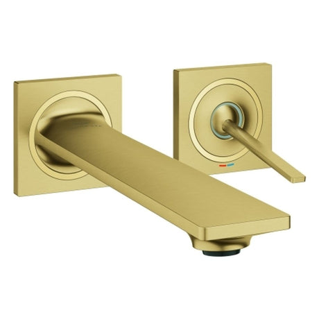 GROHE 2-L-WT-Wandbatterie Allure 19386_2 FMS Ausl. 212mm cool sunrise gebürstet, 19386GN2