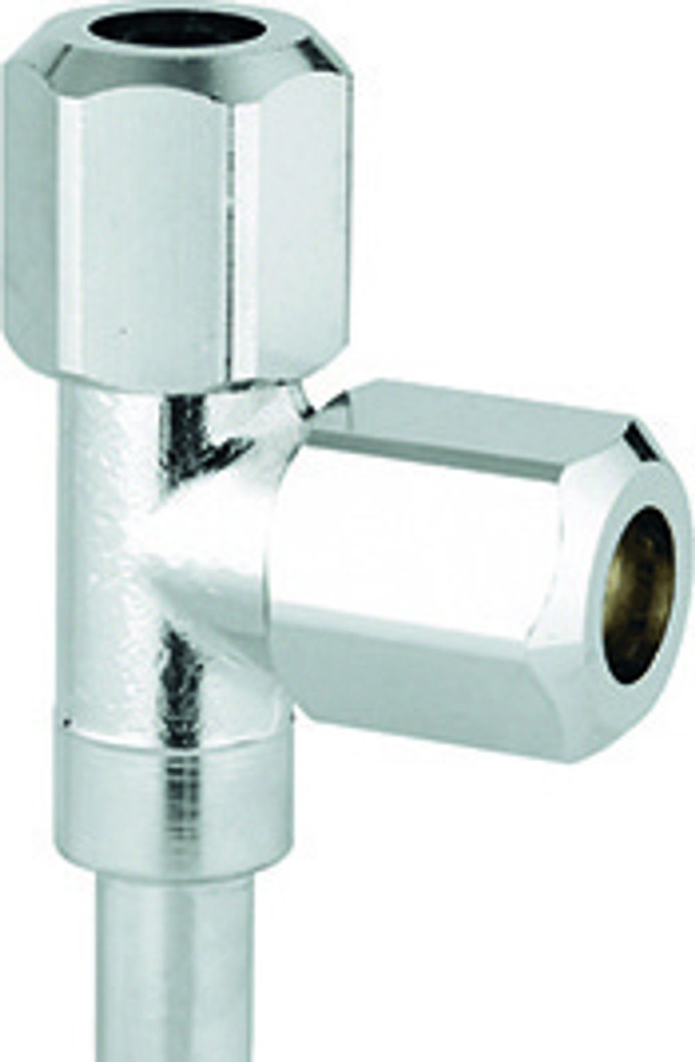 GROHE WAS-T-Abzweigstück 41007 DN10 für Eckventile chrom, 41007000