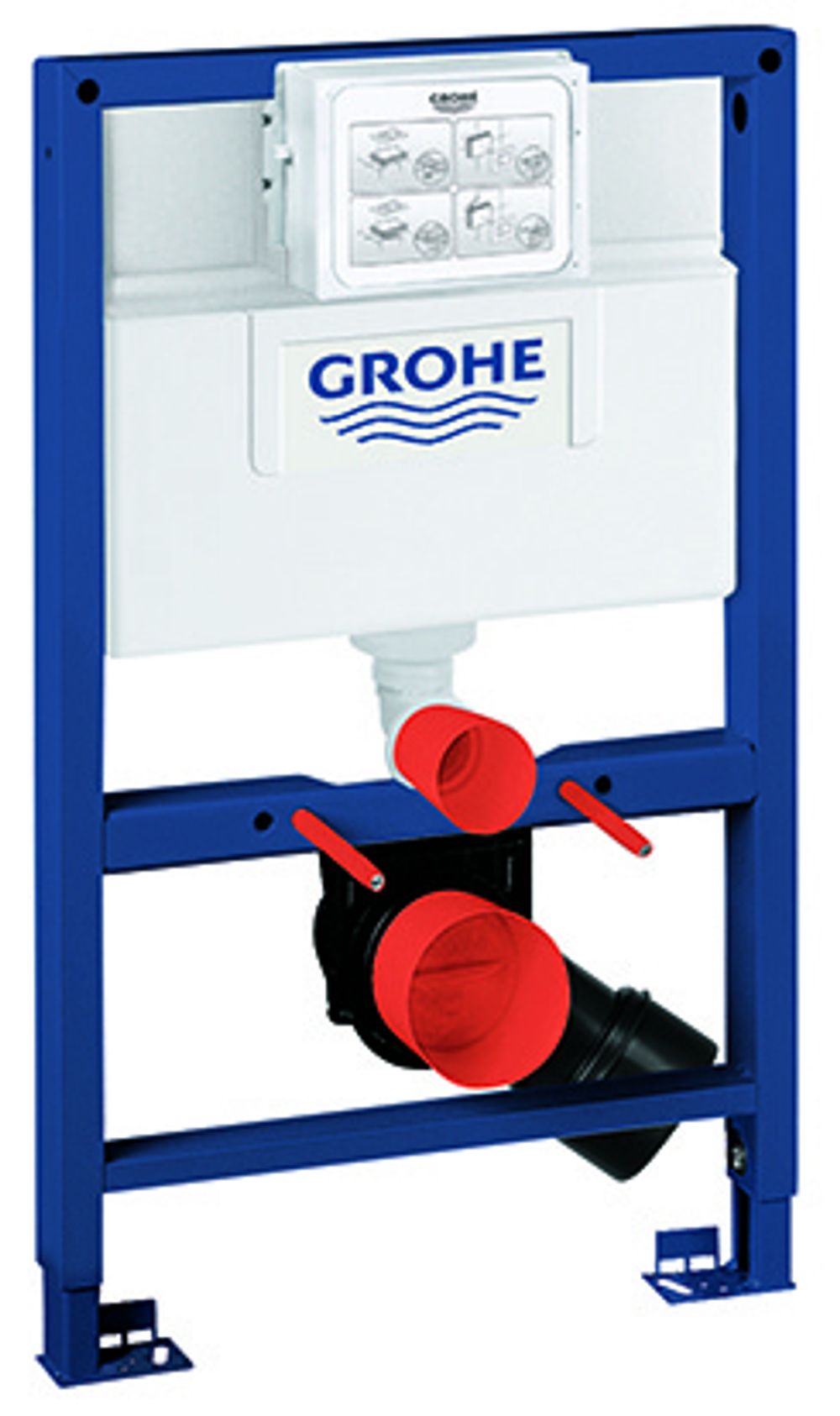 GROHE WC-Element Rapid SL 38526 BH 0,82m mit WC-Spülkasten 6-9l, 38526000