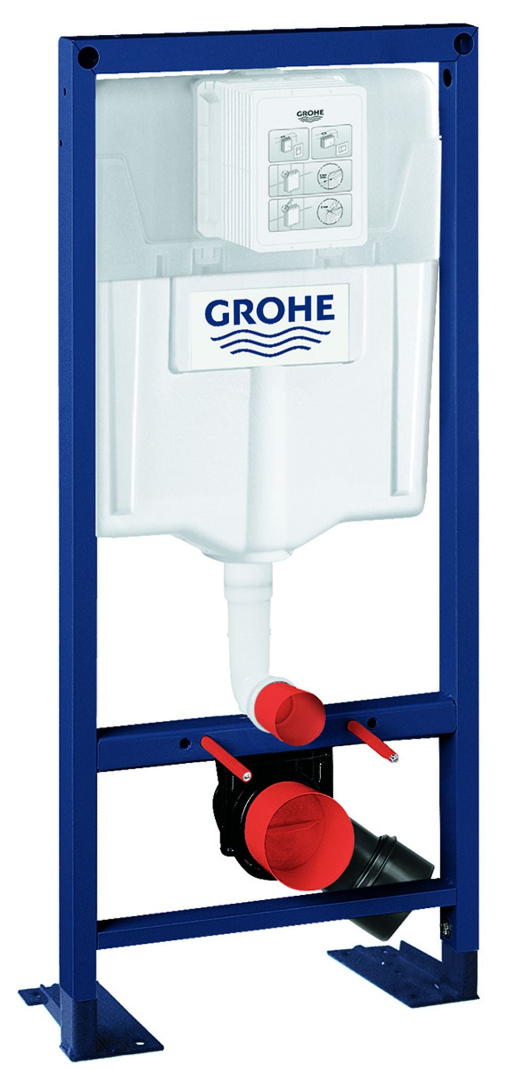 GROHE WC-Element Rapid SL 38584_1 BH 1,13m SPK GD2 freistehende Montage, 38584001