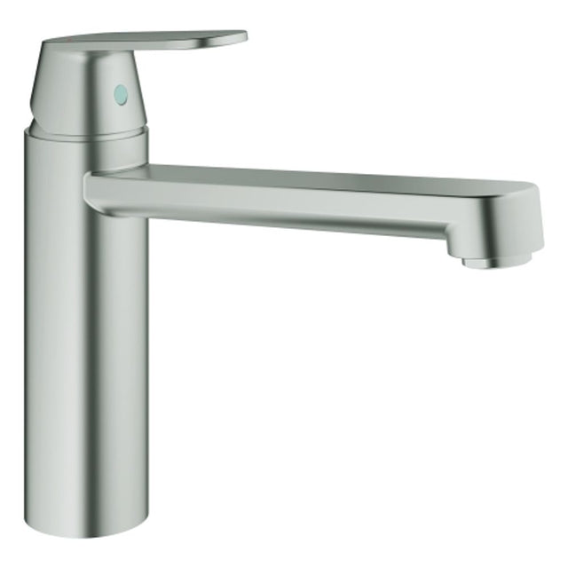 GROHE EH-SPT-Batterie Eurosmart C 30193 mittelhoher Auslauf supersteel, 30193DC0