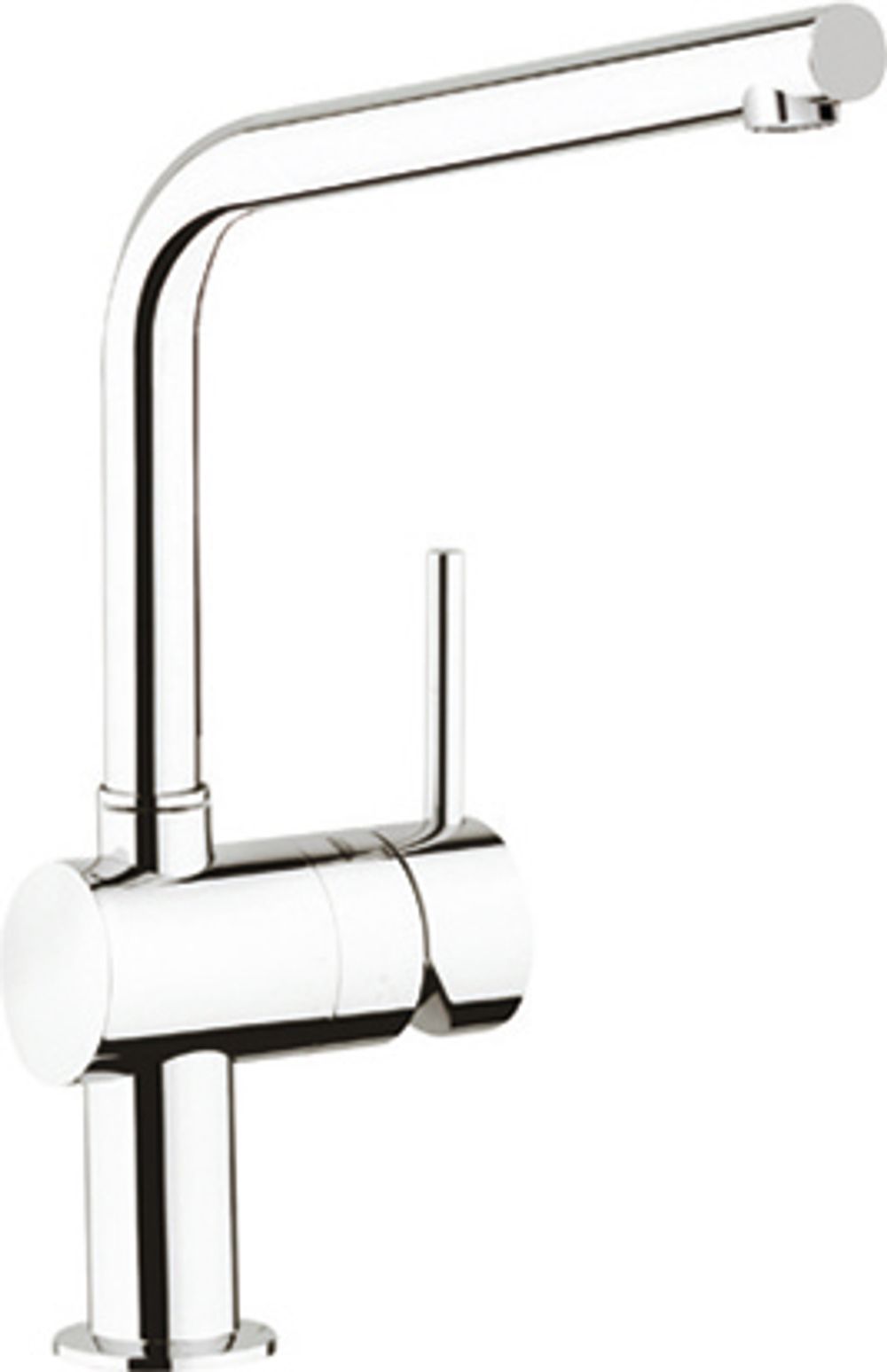 GROHE Einhand-Spültischbatterie Minta 31375 L-Auslauf supersteel, 31375DC0