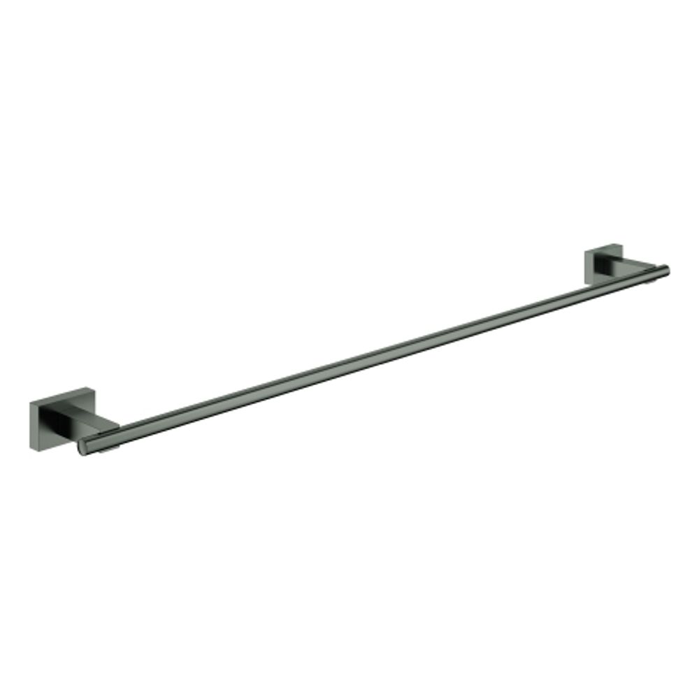 GROHE Badetuchhalter Essentials Cube 40509_1 558mm hard graphite gebürstet, 40509AL1