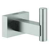 GROHE Bademantelhaken Essentials Cube 40511_1 Metall supersteel, 40511DC1