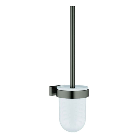 GROHE WC-Bürstengarnitur Essentials Cube 40513_1 Wandmontage hard graphite geb., 40513AL1