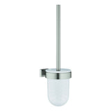 GROHE WC-Bürstengarnitur Essentials Cube 40513_1 Wandmontage Metall supersteel, 40513DC1