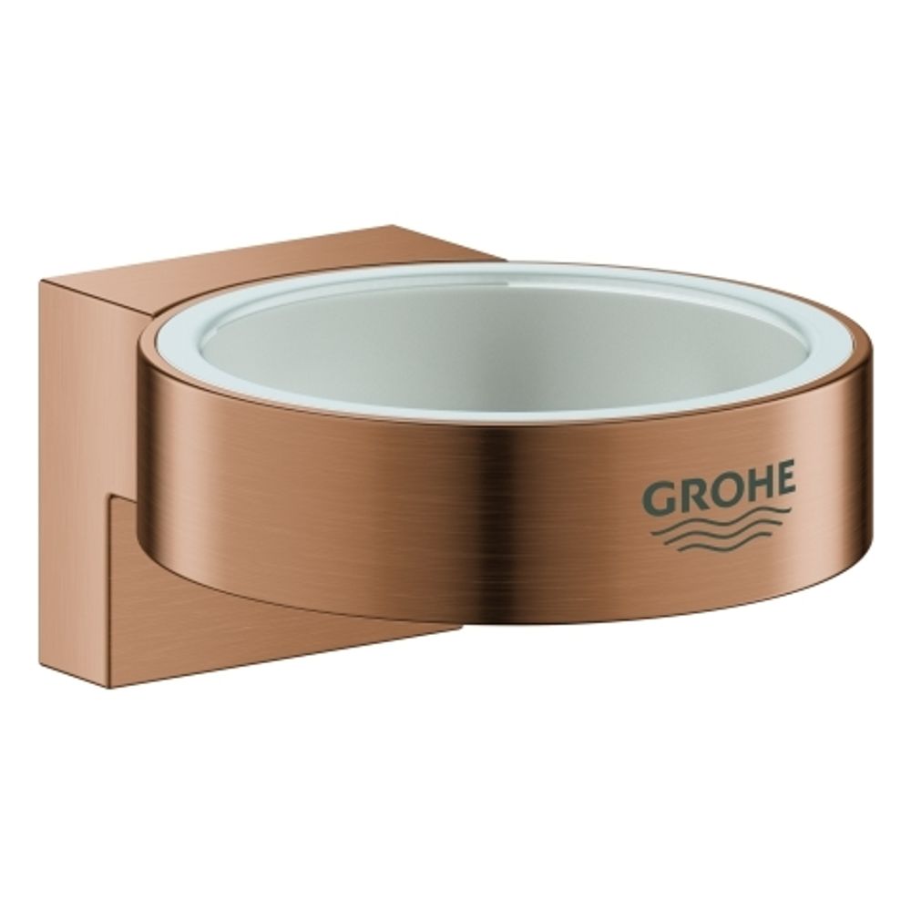 GROHE Halter Selection 41027 für Glas/Seifenspender warm sunset gebürstet, 41027DL0