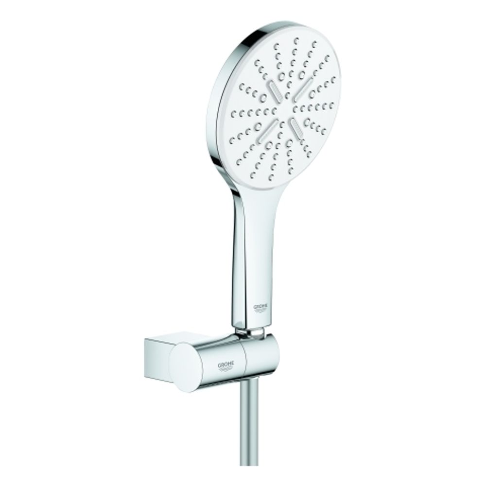 GROHE Wandhalterset RSH 130 SmartActive 26580 9,5l verstellbar moon white/chrom, 26580LS0