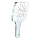 GROHE Handbrause Rainshower 130 SmartActive Cube 26551 moon white/chrom, 26551LS0