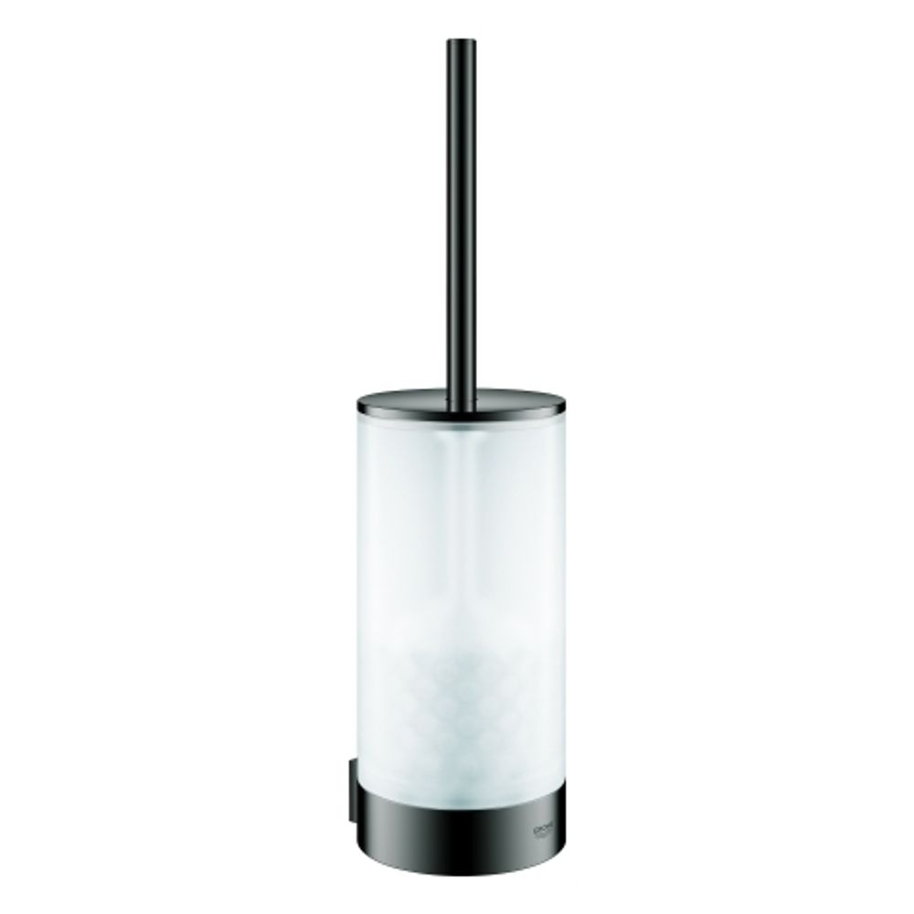 GROHE WC-Bürstengarnitur Selection 41076 Glas/hard graphite, 41076A00