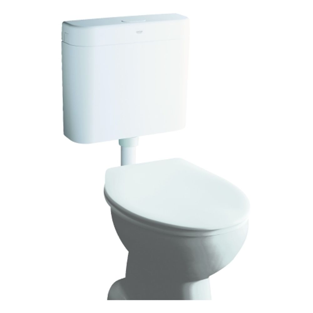 GROHE WC-Spülkasten 37791 Aufputz 6-9l einstellbar unterbrechbar alpinweiß, 37791SH0