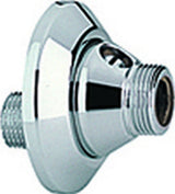 GROHE S-Anschluss 12400 Verstellb. 10mm 1/2\"x3/4\" absperrbar chrom, 12400000
