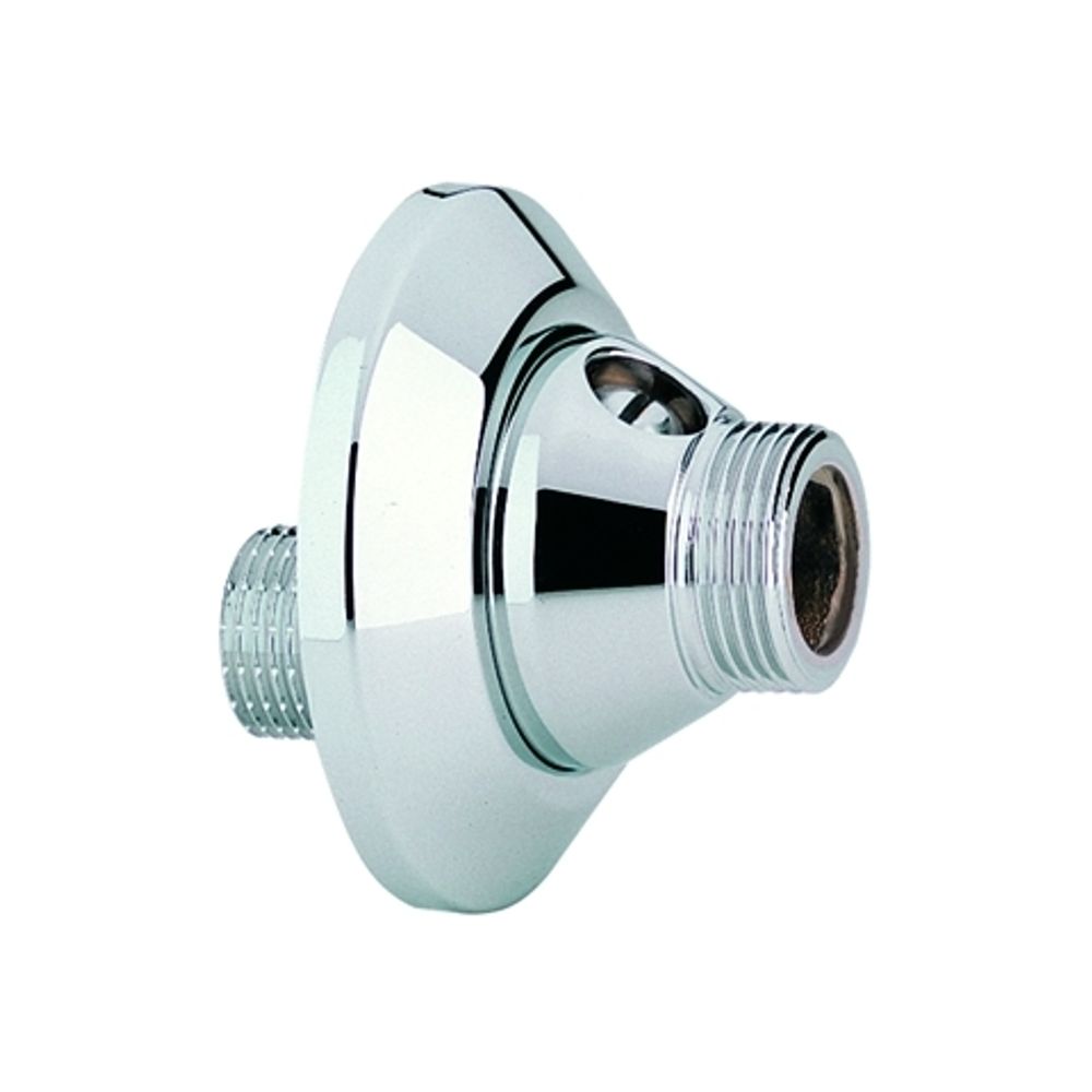 GROHE S-Anschluss 12400 Verstellb. 10mm 1/2"x3/4" absperrbar 2 Stück chrom, 1240000M