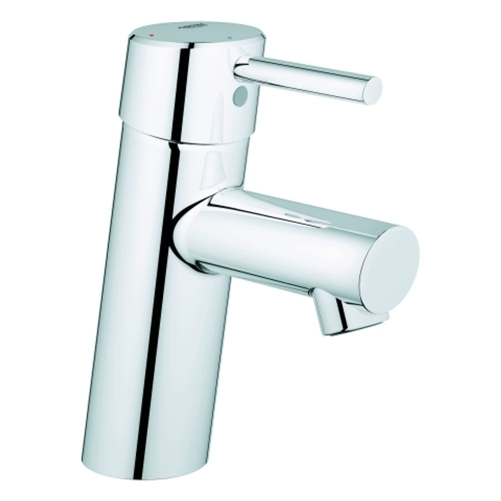 GROHE EH-WT-Batterie Concetto 23385_1 Mittelstellung kalt glatter Körper chrom, 2338510E