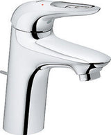 GROHE EH-WT-Batterie Eurostyle 23564_3 S-Size GROHE ZERO Zugst.-Abl.-grt. chrom, 23564003