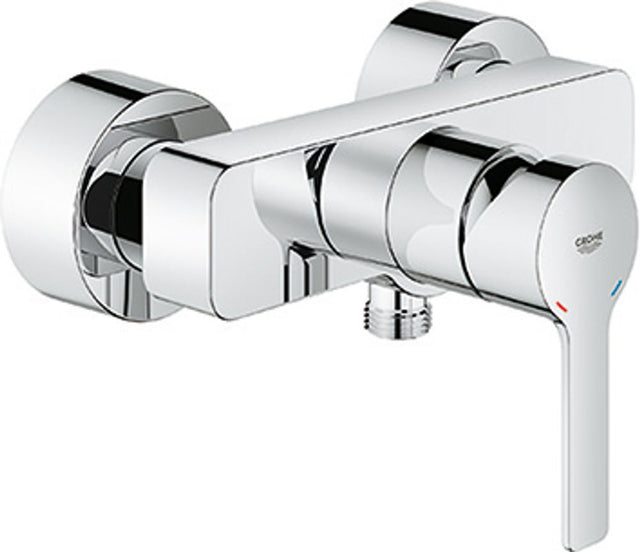 GROHE EH-Brausebatterie Lineare 33865_1 Wandmontage supersteel, 33865DC1