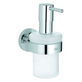 GROHE Seifenspender Essentials 40448_1 mit Halter chrom, 40448001