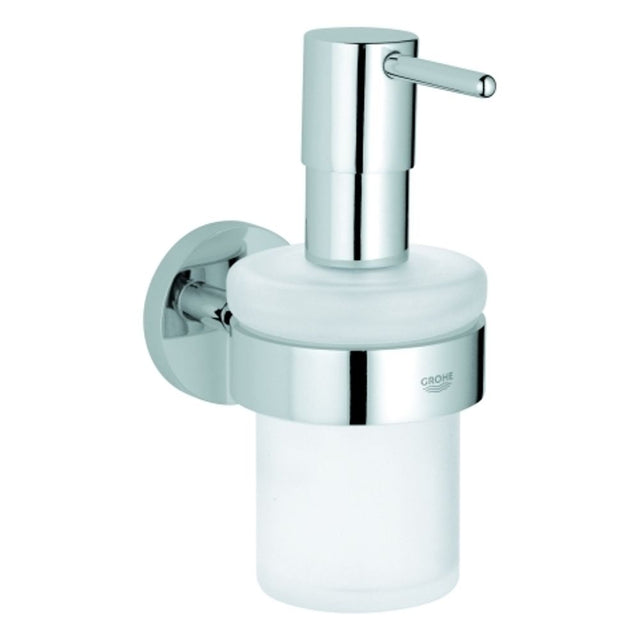 GROHE Seifenspender Essentials 40448_1 mit Halter chrom, 40448001