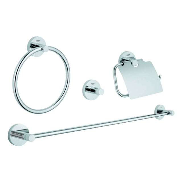 GROHE Master Bad-Accessoire Set 4-in-1 Essentials 40776_1 chrom, 40776001