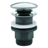 GROHE Druckstopfen-Ablaufgarnitur 40824 Stopfen herausnehm-/verschließbar chrom, 40824000