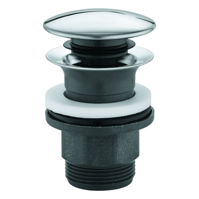 GROHE Druckstopfen-Ablaufgarnitur 40824 Stopfen herausnehm-/verschließbar chrom, 40824000