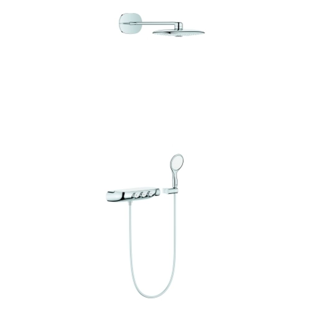 GROHE Duschsystem Rainshower Smart Control 360 Duo 26443 mit THM chrom, 26443000