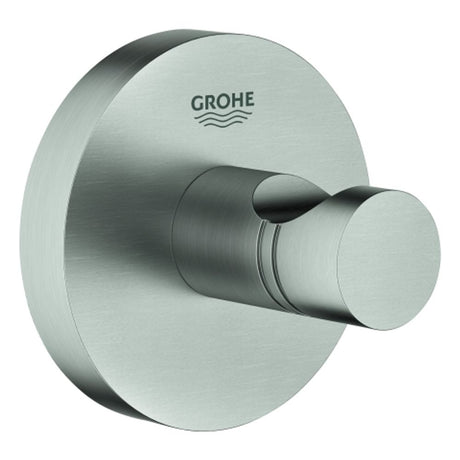 GROHE Bademantelhaken Essentials 40364_1 Metall supersteel, 40364DC1
