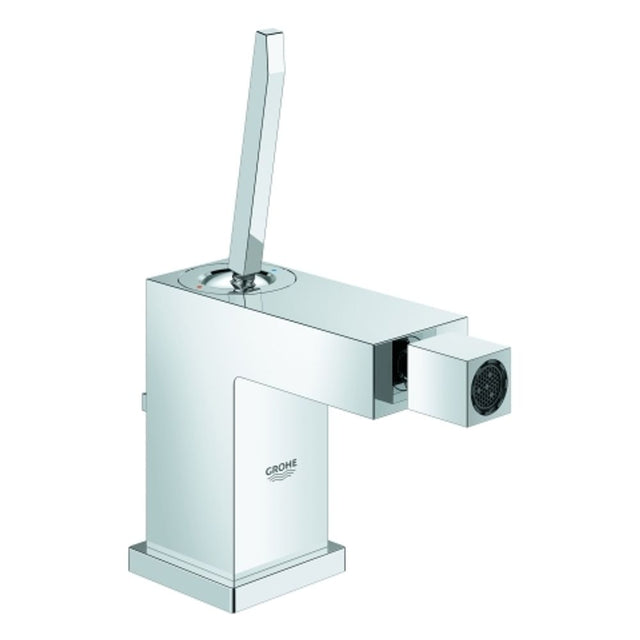 GROHE Einhand-Bidetbatterie Eurocube Joy 23664 Zugstangen-Ablaufgarnitur chrom, 23664000