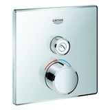 GROHE Unterputzmischer SmartControl 29147 eckig FMS 1 Absperrventil chrom, 29147000
