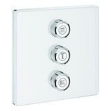 GROHE 3-fach UP-Ventil Grohtherm Smart Control29158 eckig FMS moon white, 29158LS0