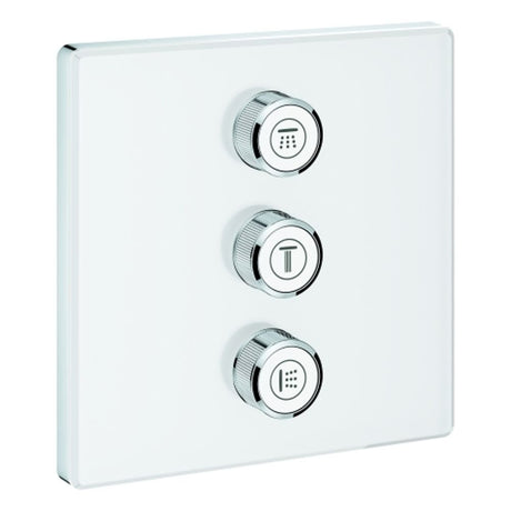 GROHE 3-fach UP-Ventil Grohtherm Smart Control29158 eckig FMS moon white, 29158LS0