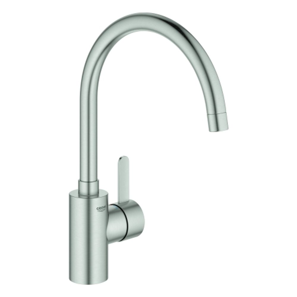 GROHE EH-SPT-Batt. Eurosmart C 32843_2 hoher Auslauf GROHE Zero supersteel, 32843DC2