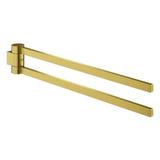GROHE Handtuchhalter Selection 41063 2-armig schwenkbar cool sunrise geb., 41063GN0