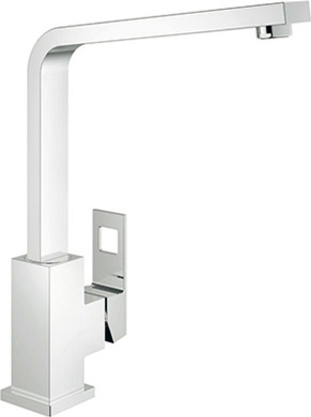 GROHE Einhand-Spültischbatterie Eurocube 31255 schwenkb. Gussauslauf supersteel, 31255DC0