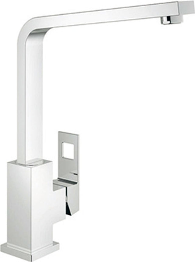 GROHE Einhand-Spültischbatterie Eurocube 31255 schwenkb. Gussauslauf supersteel, 31255DC0