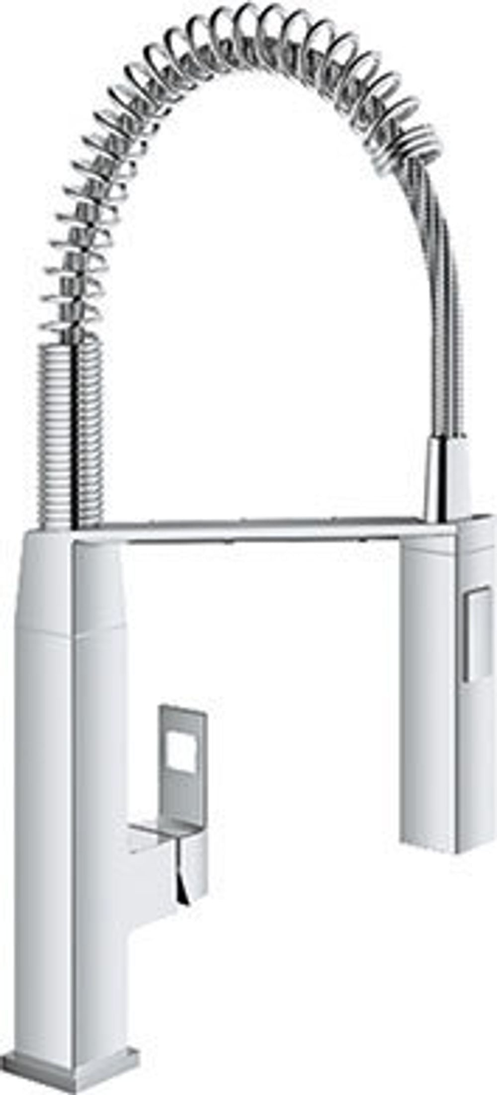 GROHE EH-Spültischbatterie Eurocube 31395 mit Profibrause chrom, 31395000